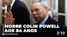Morre aos 84 anos Colin Powell